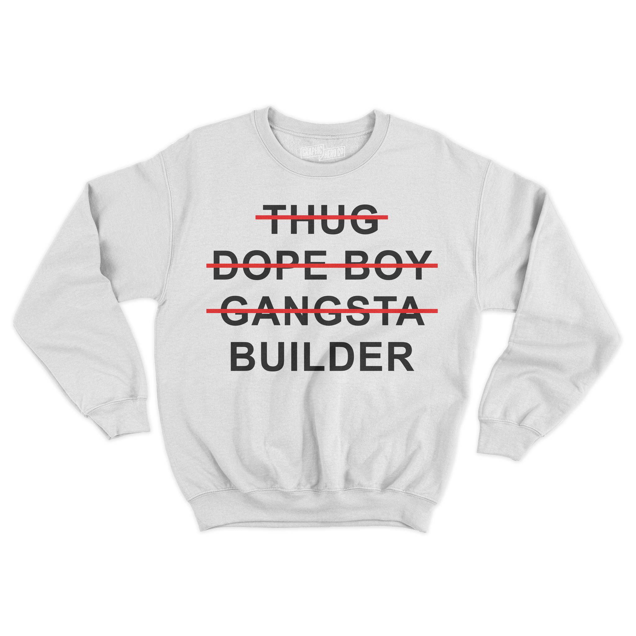 Not a Thug Sweatshirt